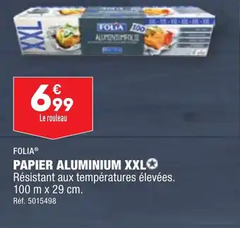 ALDI PAPIER ALUMINIUM XXL offre