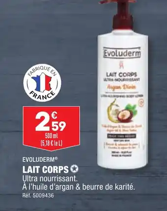 ALDI LAIT CORPS offre