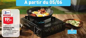 ALDI RÉCHAUD À GAZ PORTABLE offre