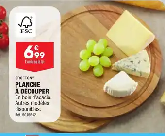 ALDI CROFTON® PLANCHE À DÉCOUPER offre