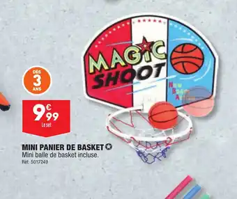 ALDI MINI PANIER DE BASKET offre
