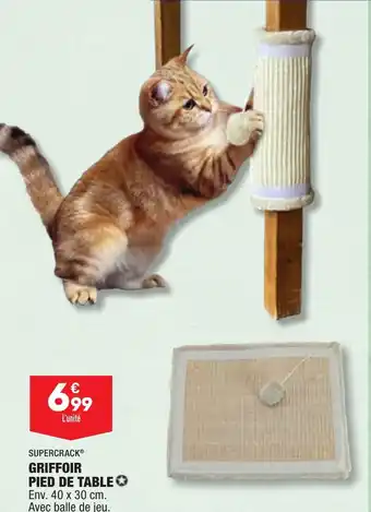 ALDI SUPERCRACKⓇ GRIFFOIR PIED DE TABLE✪ offre