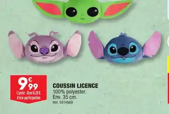 ALDI COUSSIN LICENCE offre