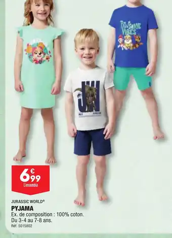 ALDI PYJAMA offre