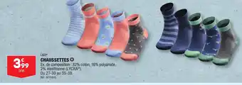 ALDI CHAUSSETTES offre