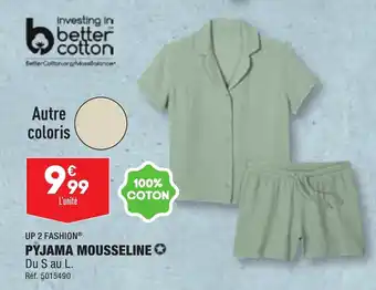 ALDI PYJAMA MOUSSELINE offre