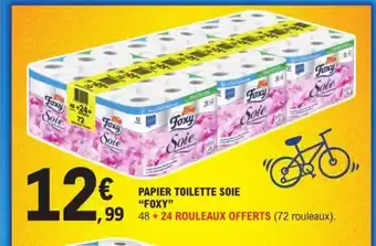 E.Leclerc PAPIER TOILETTE SOIE offre