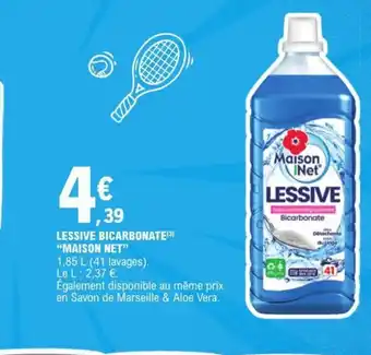 E.Leclerc LESSIVE BICARBONATE MAISON NET offre