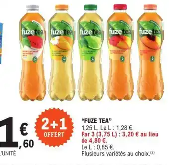 E.Leclerc Fuze tea offre