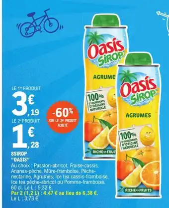 E.Leclerc Sirop oasis offre