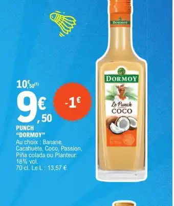 E.Leclerc PUNCH "DORMOY" offre