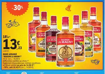 E.Leclerc Rhum arrange maison la maury offre