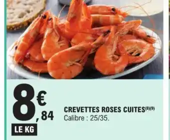 E.Leclerc CREVETTES ROSES CUITES offre