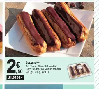 E.Leclerc ÉCLAIRS offre