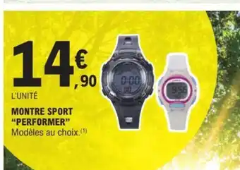 MONTRE SPORT "PERFORMER❞
