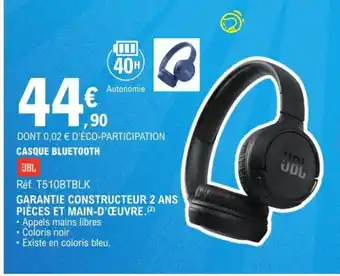 E.Leclerc GARANTIE CONSTRUCTEUR 2 ANS offre