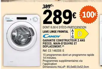 E.Leclerc GARANTIE CONSTRUCTEUR 2 ANS offre