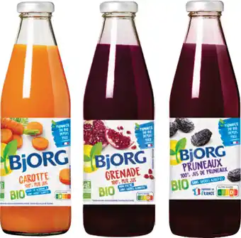 Carrefour BJORG SUR TOUS LES JUS offre