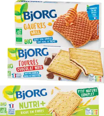 Carrefour BJORG SUR TOUS LES BISCUITS offre