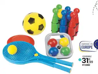 JouéClub CAP Loisirs SAC DE 5 JEUX D’EXTÉRIEUR offre