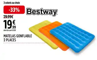 Intersport Bestway MATELAS GONFLABLE 2 PLACES offre