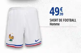 Intersport SHORT DE FOOTBALL offre