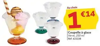 Gifi Coupelle à glace offre