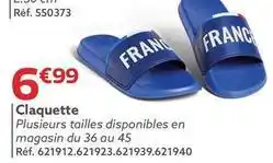 Gifi Claquette offre