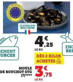 U Express Moule de bouchot stg offre