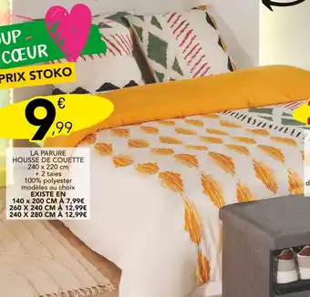 Stokomani LA PARURE HOUSSE DE COUETTE offre
