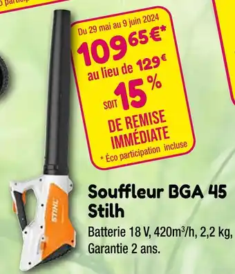 Stilh Souffleur BGA 45