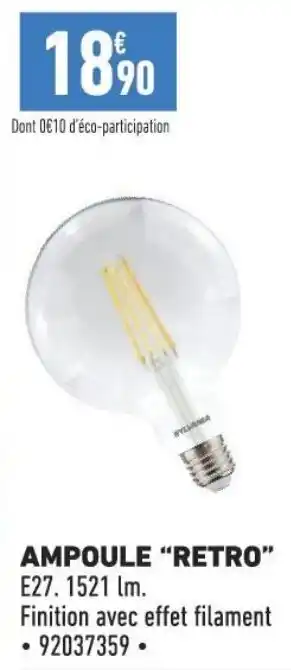 AMPOULE "RETRO"