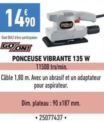 PONCEUSE VIBRANTE 135 W