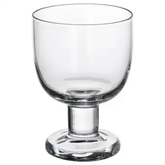 IKEA BrÖggan Verre à pied, verre transparent, 25 cl offre