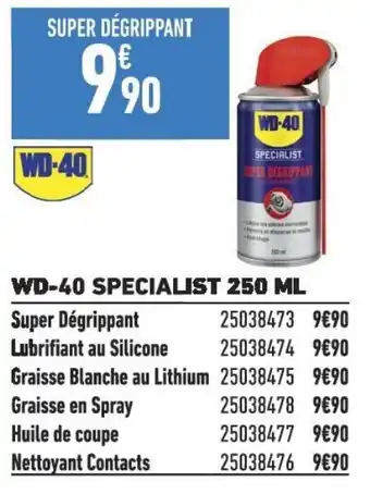 WD-40 SPECIALIST 250 ML