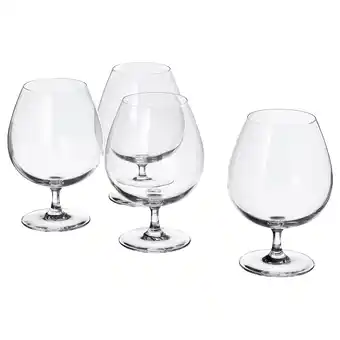 IKEA Storsint Verre à cognac, verre transparent, 75 cl offre