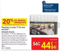Super U Dos de julienne offre