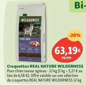 Maxi Zoo Real nature wilderness - croquettes offre