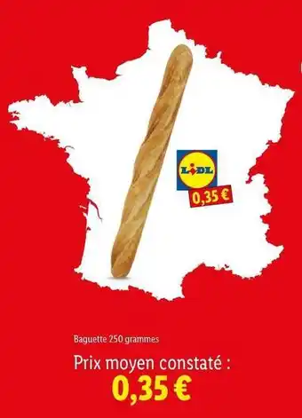 Lidl Baguette offre