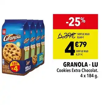 Supeco LU GRANOLA offre