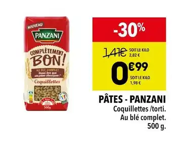 Supeco PANZANI PÂTES offre