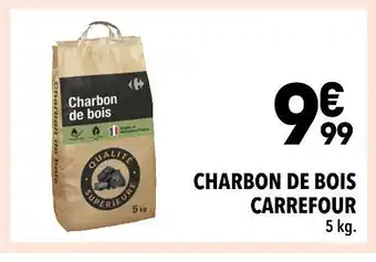 Supeco CARREFOUR CHARBON DE BOIS offre