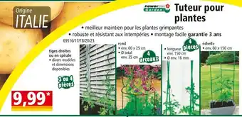 Norma Power Garden Tuteur pour plantes offre