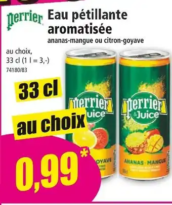 Norma Perrier Eau pétillante aromatisée offre