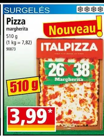 Norma Pizza margherita offre
