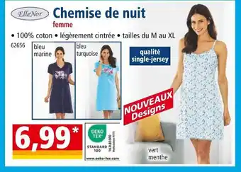 Norma ElleNor Chemise de nuit femme offre