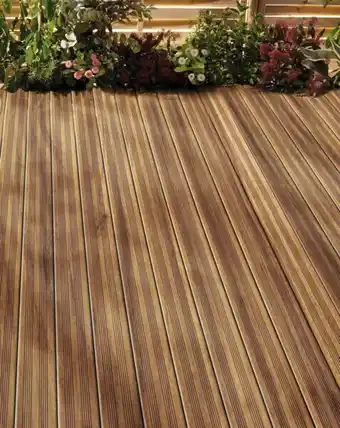 Brico Dépôt LAME DE TERRASSE BOIS offre