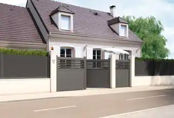 Brico Dépôt PORTAIL ALUMINIUM BATTANT VENTO offre