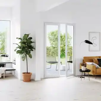 Brico Dépôt PORTE-FENêTRE PVC 2 VANTAUX offre