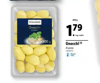 Lidl Gnocchi al pesto offre